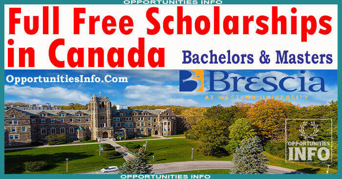 Brescia University Scholarships in Canada 2023/2024 | Free Study on Scholarship