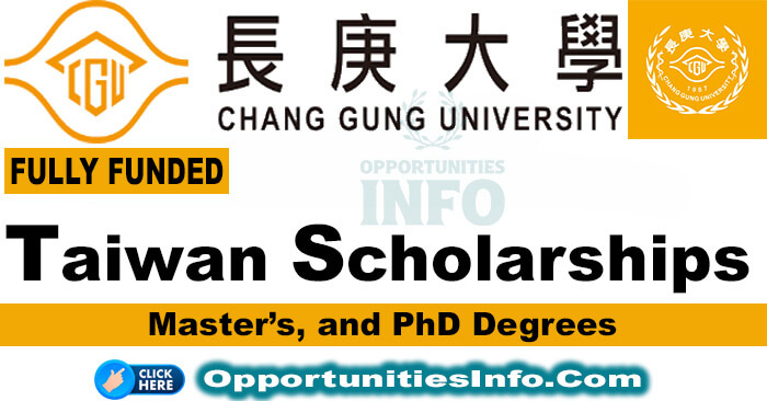 Chang Gung University Scholarships in Taiwan