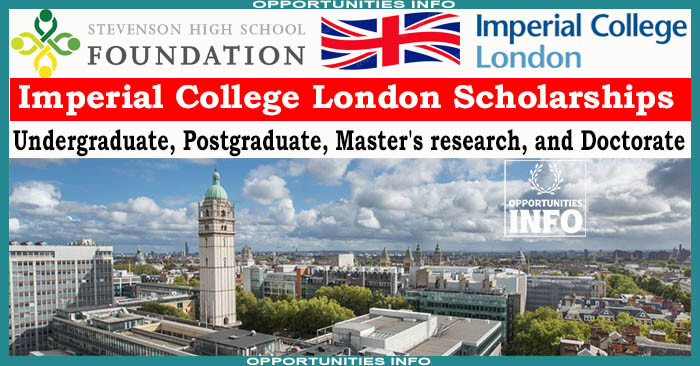 Imperial College London Scholarships in UK 2023/24 | Free Study at ICL