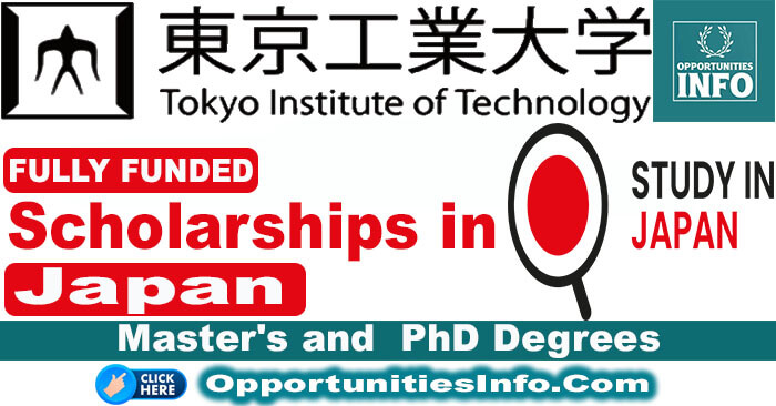 Tokyo Institute of Technology Scholarships in Japan