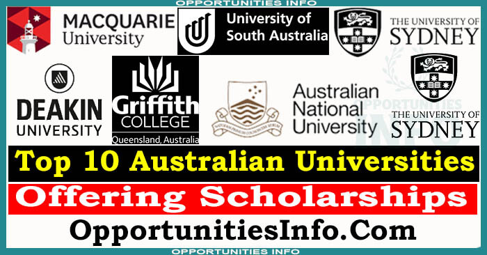 Top 10 Australian Universities Offering Scholarships For International Students 2023/24