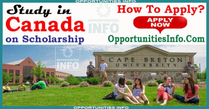 Cape Breton University Scholarships in Canada