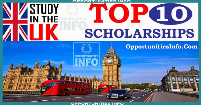 Top 10 Scholarships in United Kingdom