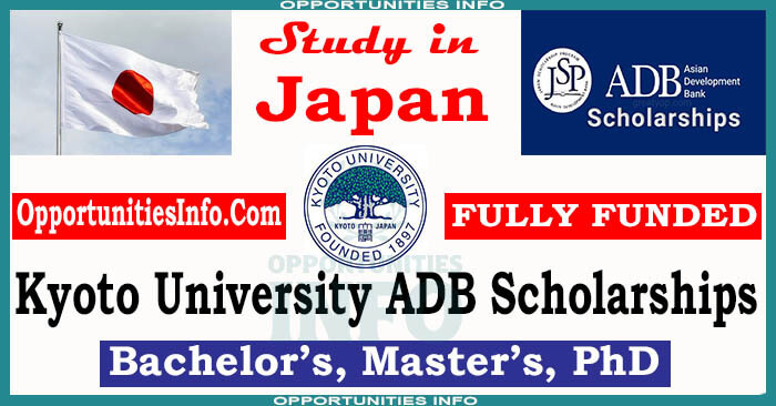 Kyoto University ADB Scholarships in Japan