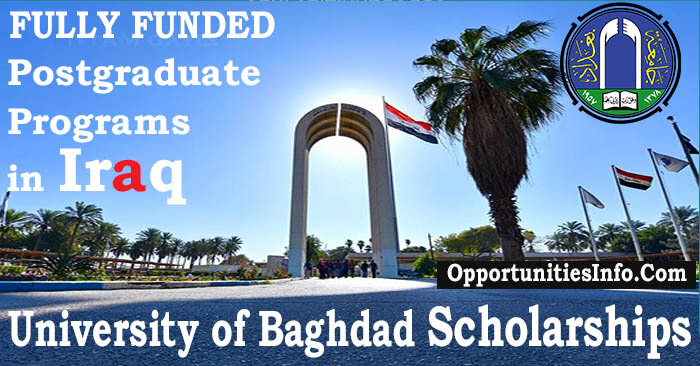University of Baghdad Scholarships in Iraq
