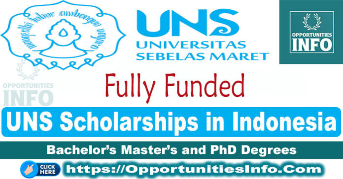 Sebelas Maret University Scholarships in Indonesia