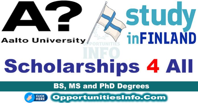 Aalto University Scholarships in Finland