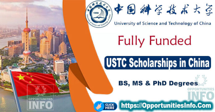 USTC Scholarships in China