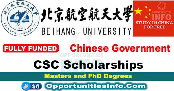 Beihang University CSC Scholarship in China