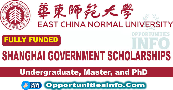 East China Normal University Scholarships in China