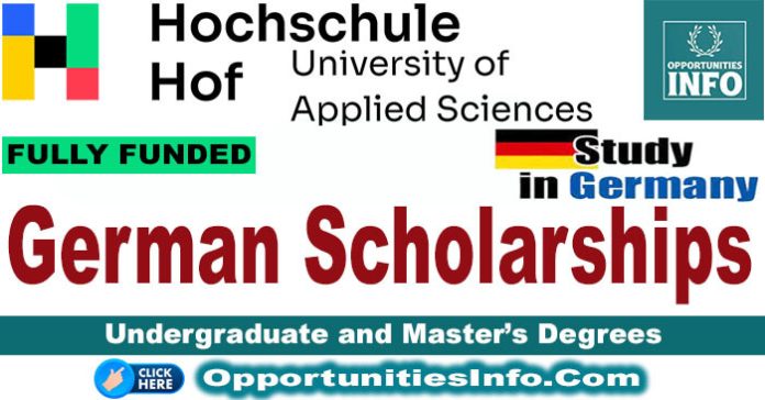 Hof University Scholarships in Germany