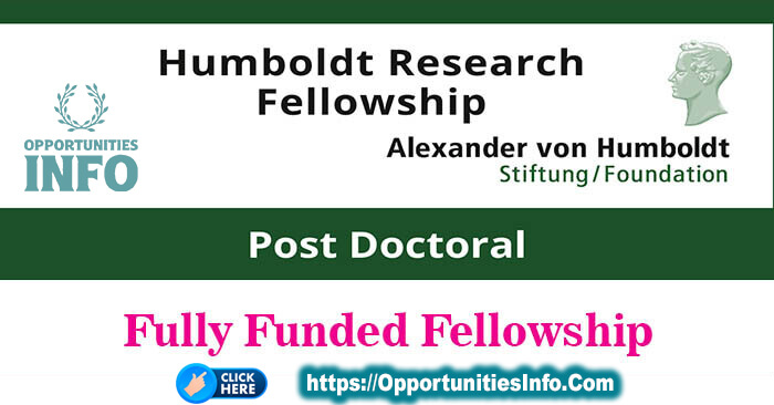 Humboldt Research Fellowship in Germany