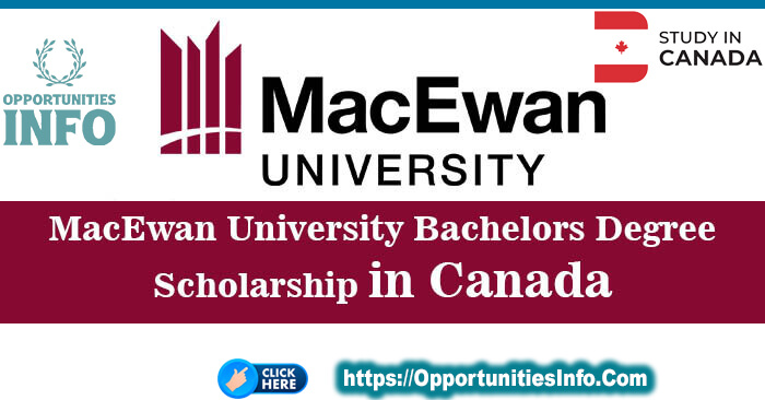 MacEwan University Entrance Scholarships in Canada