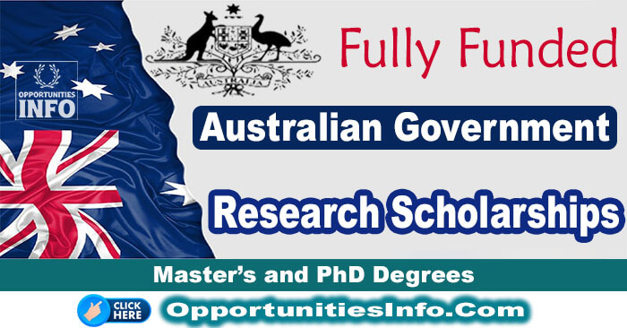 Australian Government Research Scholarships in Australia