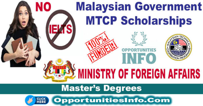 Malaysian Government MTCP Scholarships in Malaysia