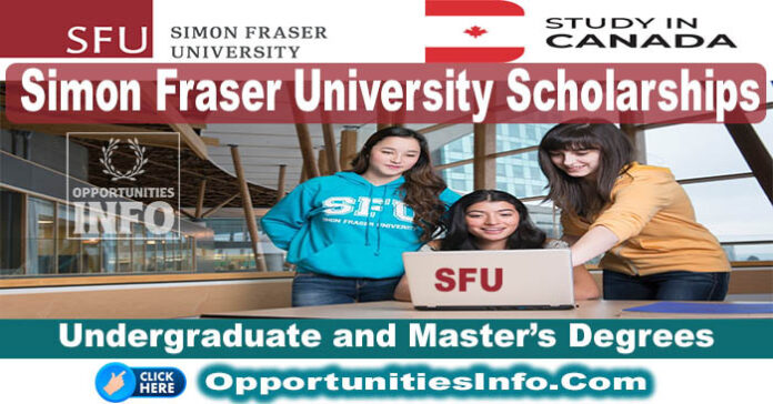 Simon Fraser University Scholarships in Canada