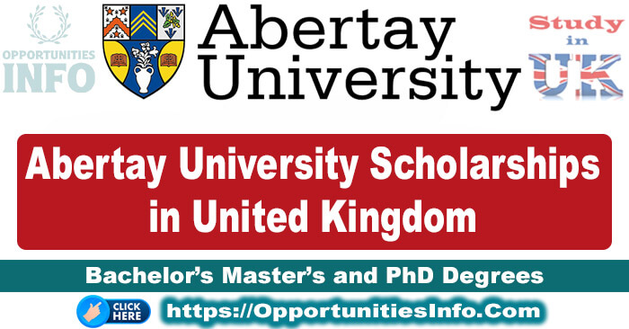 Abertay University Scholarships in UK