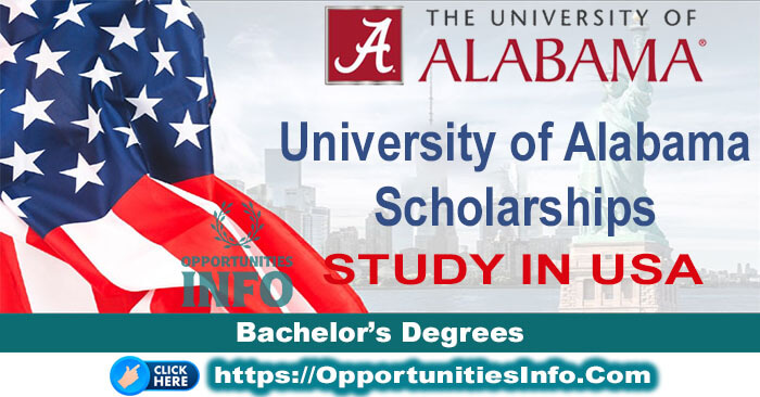 University of Alabama Scholarships in USA