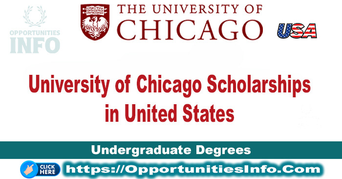 University of Chicago Scholarships in USA
