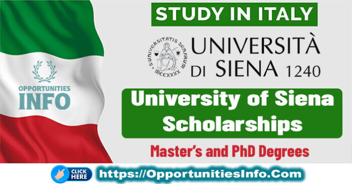 University of Siena Scholarships in Italy