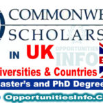 Commonwealth Shared Scholarships in UK