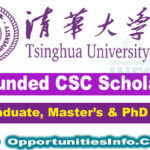 Tsinghua University CSC Scholarships in China