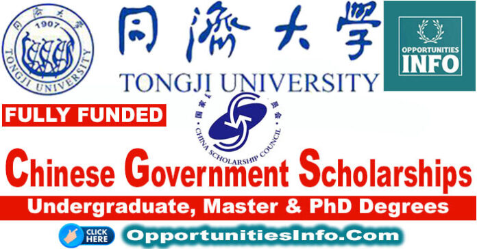 Tongji University Scholarships in China