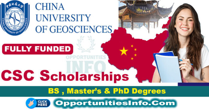 China University of Geosciences Scholarships in China