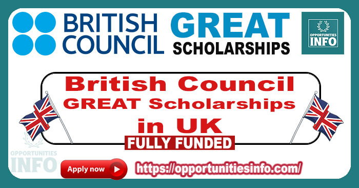 GREAT Scholarships in UK