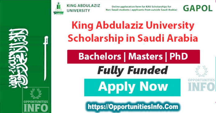 King Abdulaziz University Scholarships in Saudi Arabia