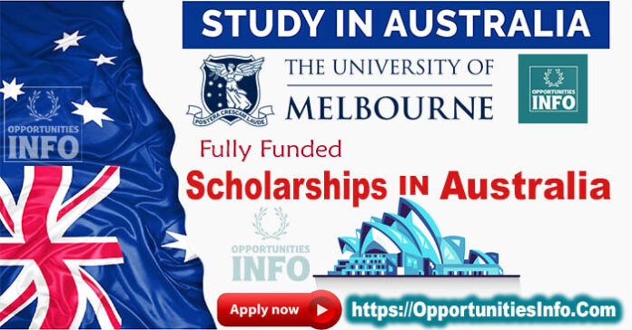 University of Melbourne Scholarships in Australia