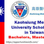 Kaohsiung Medical University Scholarship in Taiwan