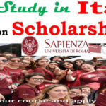 Sapienza University of Rome Scholarships in Italy