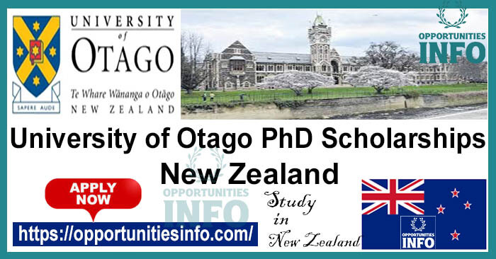 University of Otago Scholarships in New Zealand