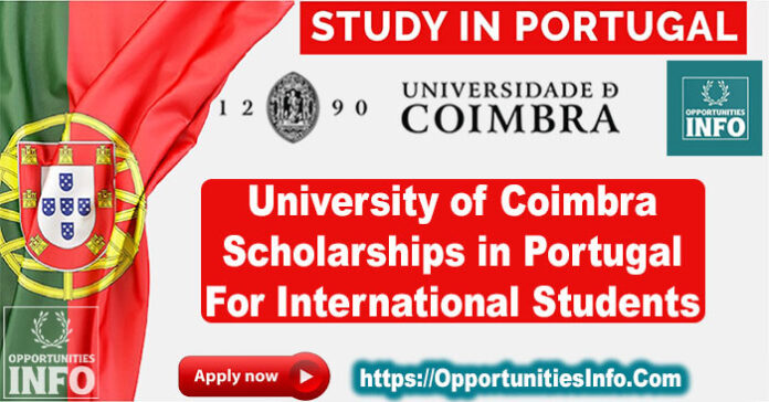 University of Coimbra Scholarships in Portugal