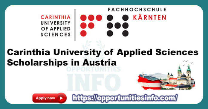 Carinthia University Scholarships in Austria