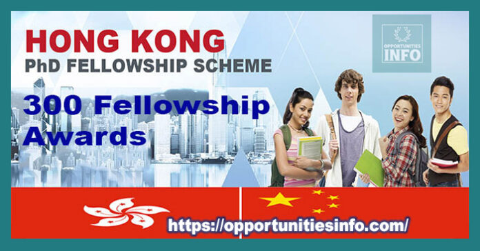 Hong Kong PhD Fellowship Scheme in China