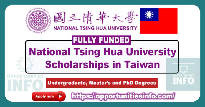 National Tsing Hua University Scholarships in Taiwan