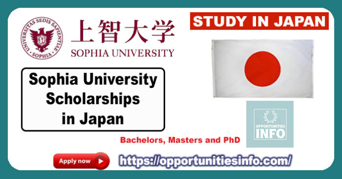 Sophia University Scholarships in Japan