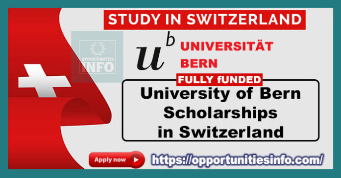 University of Bern Scholarships in Switzerland