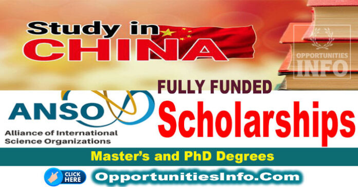 ANSO Scholarships in China