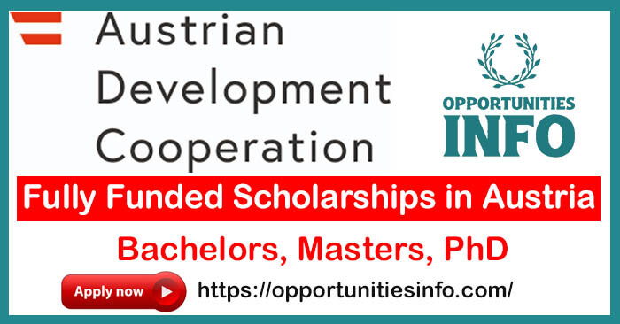 Austrian Government Scholarships [Fully Funded] | Austrian Development Cooperation Scholarships