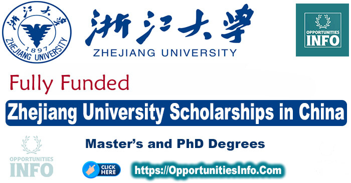 Zhejiang University Scholarships in China