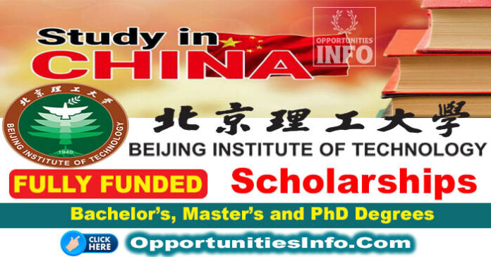Beijing Institute of Technology Scholarships in China