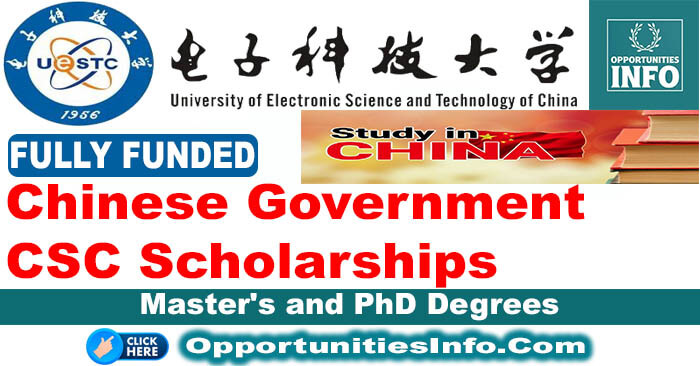 UESTC Scholarships in China