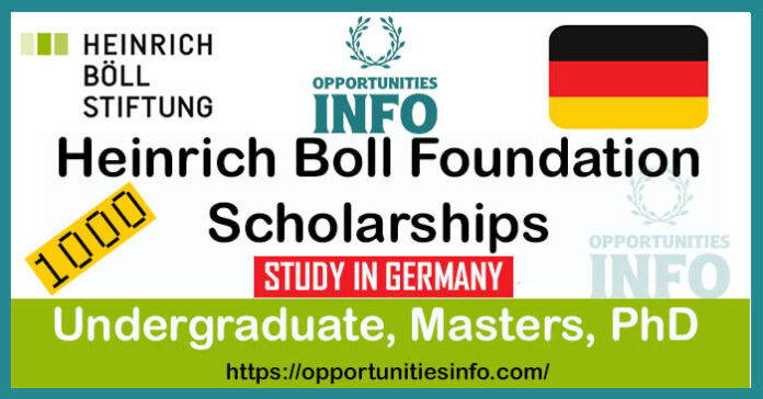 Heinrich Boll Foundation Scholarships in Germany
