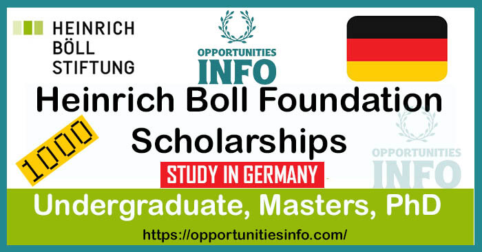 Heinrich Boll Foundation Scholarships in Germany