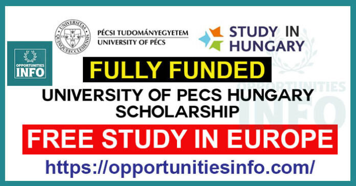 University of Pecs Scholarships in Hungary