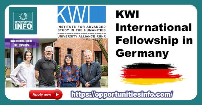 KWI International Fellowship in Germany