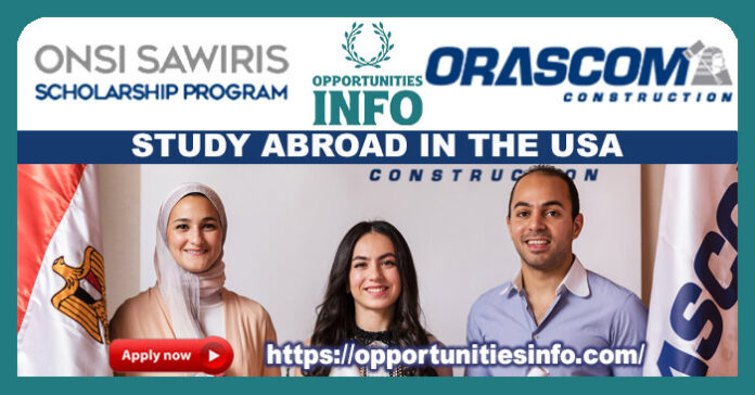 Onsi Sawiris Scholarships in the USA